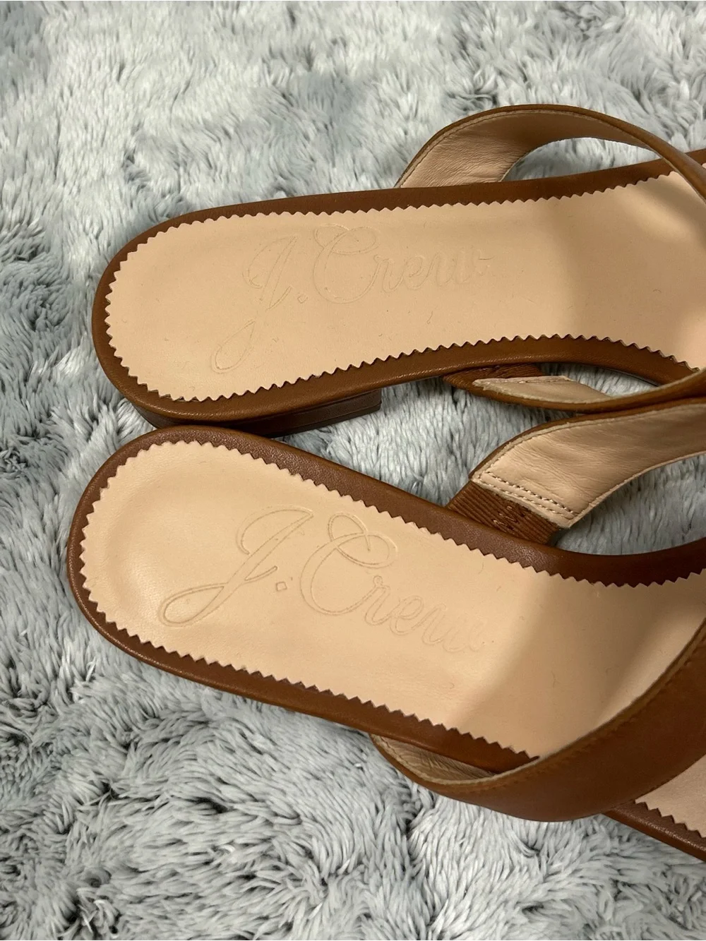 J. Crew | Hazel Cutout Sandals in Leather
